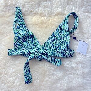 NWT Skatie CLOUDBREAK thick band bikini top